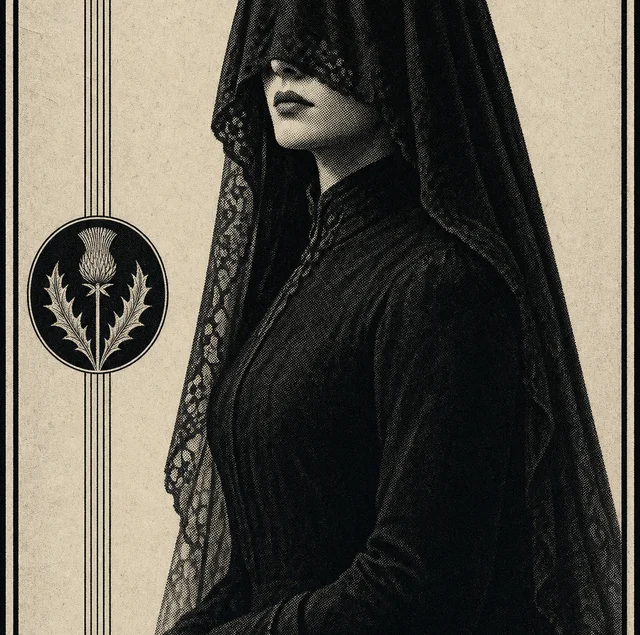 The ghost of Melania, veiled