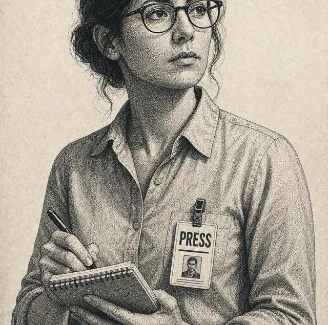 The journalist witness